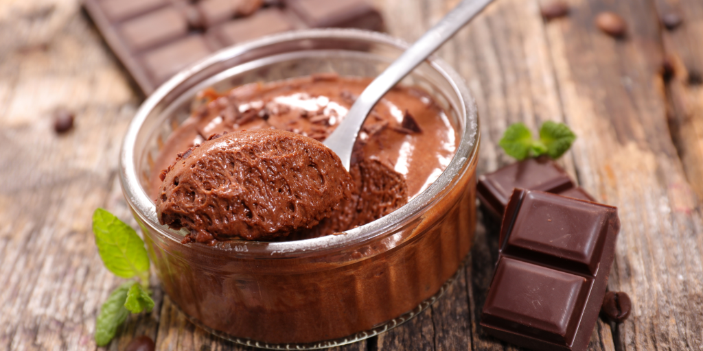Picture of chocolate mousse